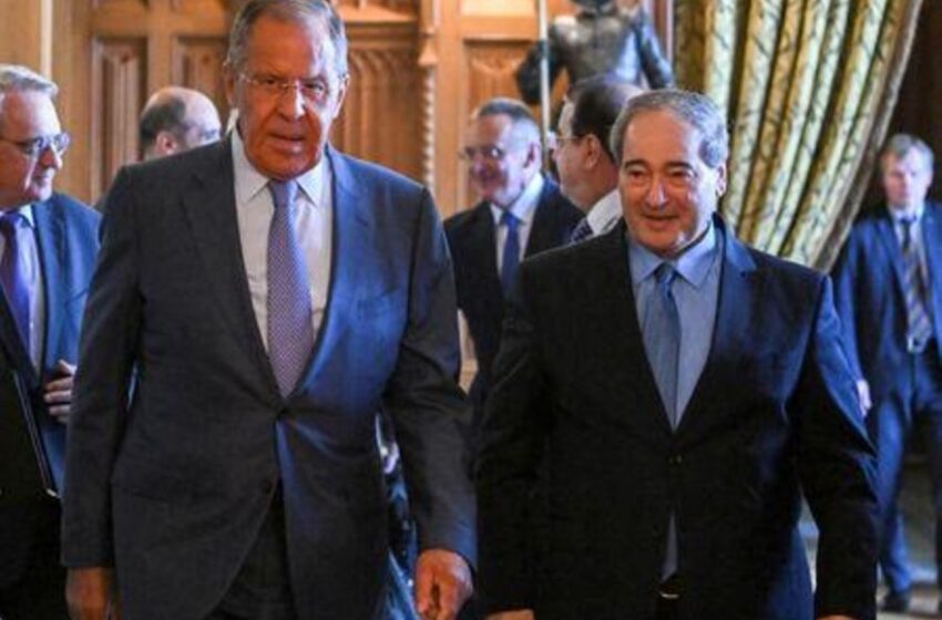  وزير الخارجية الروسي يدين الهجمات الصاروخية الإسرائيلية على سوريا