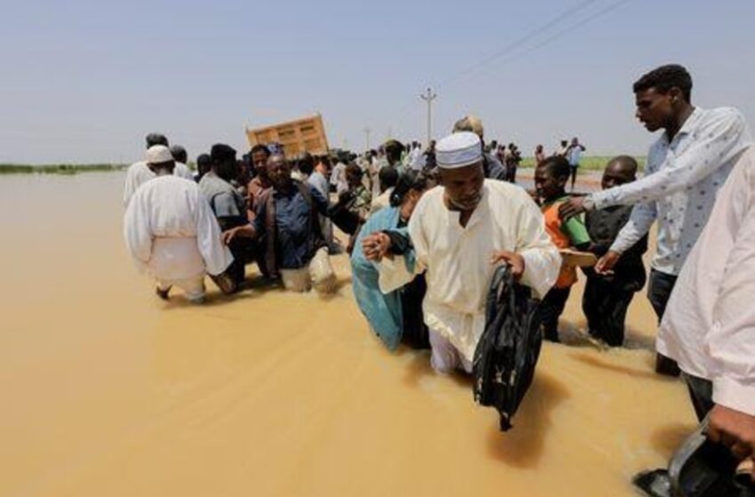 السيول تجتاح المناطق الريفية جنوبي العاصمة السودانية