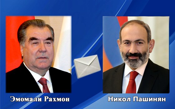  تبادل برقيات التهنئة بمناسبة الذكرى الثلاثين لإقامة العلاقات الدبلوماسية بين البلدين طاجيكستان وأرمنيا