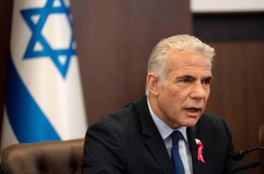  رئيس وزراء إسرائيل: توقيع اتفاق ترسيم الحدود البحرية مع لبنان يوم الخميس