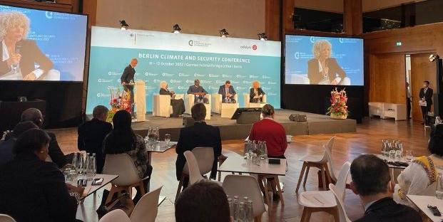  مناقشة  مبادرات طاجيكستان الدولية في إطار مؤتمر برلين الرابع حول المناخ والأمن