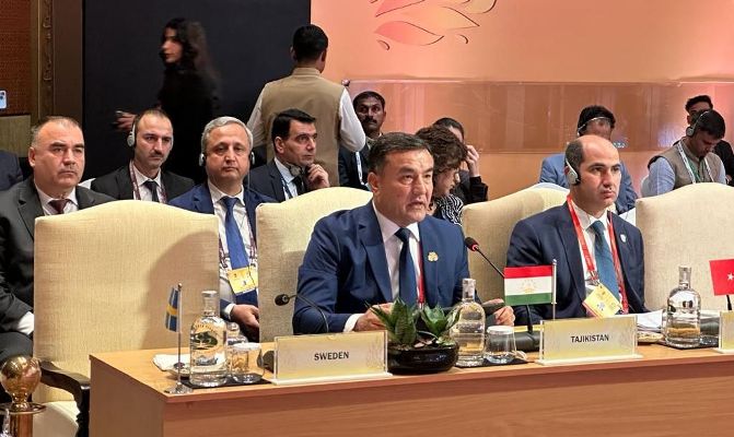 وفد طاجيكستان يشارك في المؤتمر الوزاري لمكافحة تمويل الإرهاب