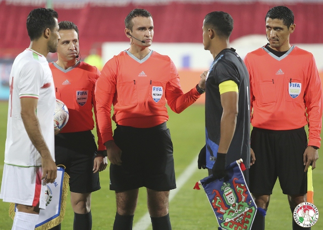  سيدير ​​الحكم الطاجيكي جولمرادي سعد الله مباريات الجزء الأخير من كأس آسيا للشباب 2023 (تحت 20 سنة) في أوزبكستان