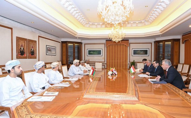 عقدت الجولة الثانية من المشاورات السياسية بين جمهورية طاجيكستان ومملكة عمان في مسقط