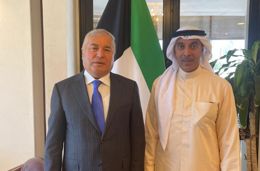 زبيد الله زبيد زاده يلتقي بمساعد وزير الخارجية للتنمية والتعاون الدولي لدولة الكويت