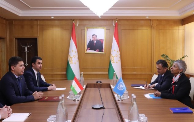 نوقشت قضية توسيع التعاون متبادل المنفعة بين طاجيكستان والأمم المتحدة في دوشنبه