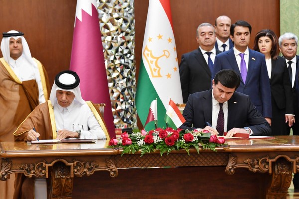 توسيع التعاون في مجال السياحة و الانشطة التجارية بين طاجيكستان وقطر