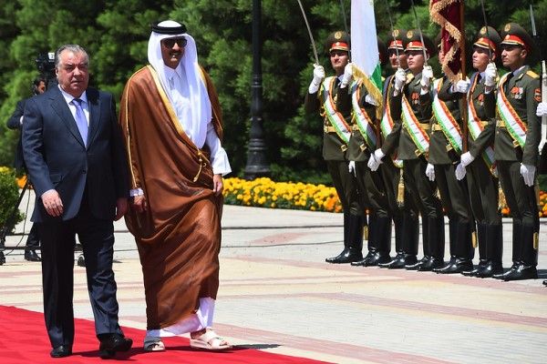  إنطلاق زيارة دولة أمير دولة قطر الشيخ تميم بن حمد آل ثاني إلى جمهورية طاجيكستان