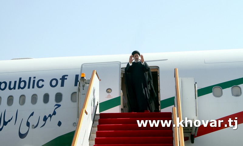  يقوم غدا رئيس الجمهورية الإسلامية الإيرانية سيد إبراهيم رئيسي بزيارة رسمية إلى جمهورية طاجيكستان
