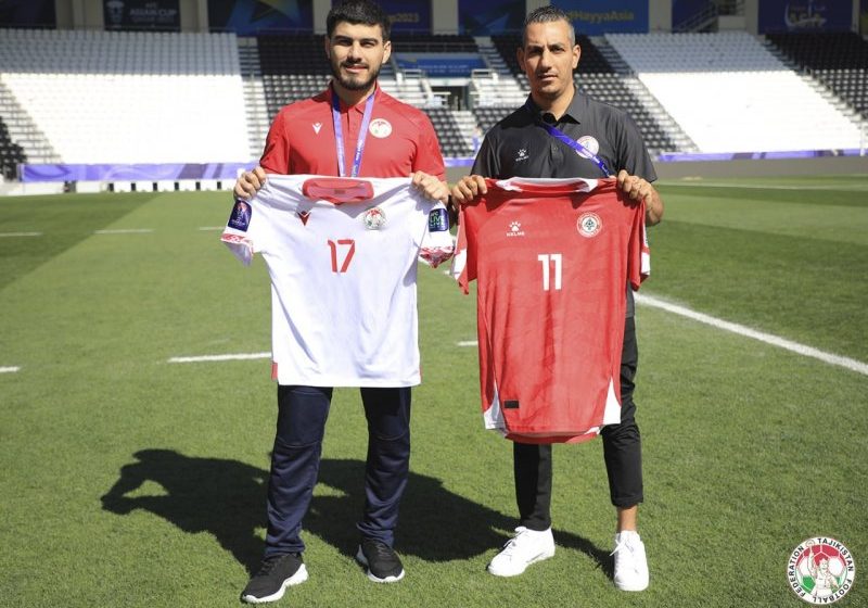 سيلعب منتخب طاجيكستان بالزي الأبيض في المباراة ضد لبنان
