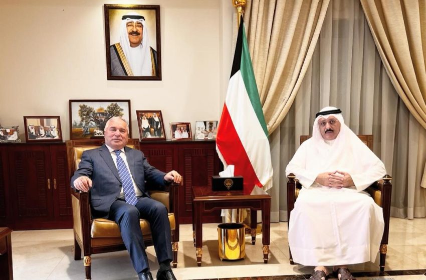  لقاء مع نائب وزير الخارجية الكويتي