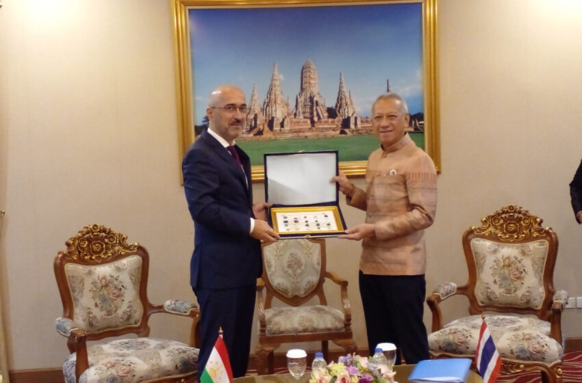  The Ambassador of Tajikistan met with the Minister of Tourism and Sports of the Kingdom of Thailand