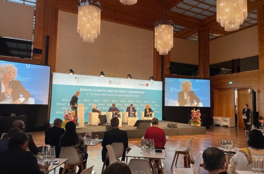  Participation of the Tajik delegation in the 4th Berlin Climate and Security Conference