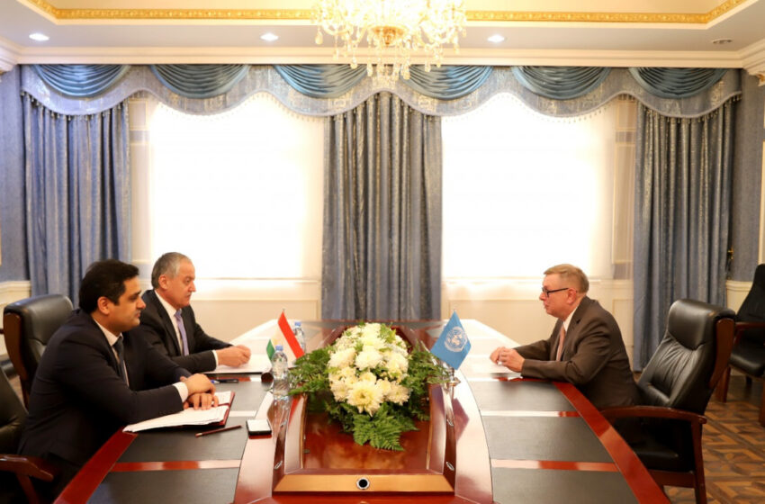  Meeting of the Minister of Foreign Affairs with the Assistant Secretary General of the United Nations