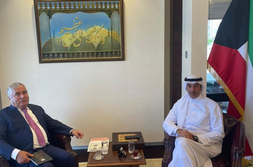  Tajik Ambassador meets with the Deputy Minister of Foreign Affairs of Kuwait
