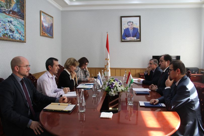  Tajik Deputy Minister of Culture met with the representative of OSCE