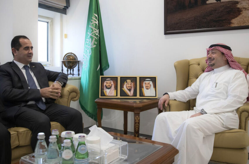  Tajik ambassdor meets with the Deputy Minister of Foreign Affairs of Saudi Arabia