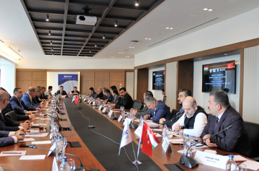  Istanbul brought together more than 50 business companies of Tajikistan and Turkey