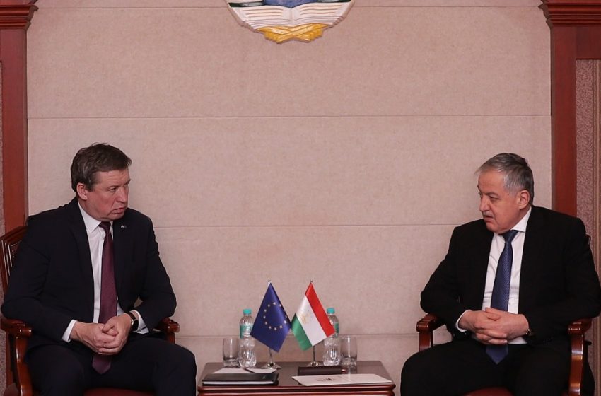  Meeting of the Minister of Foreign Affairs with the Head of the European Union Delegation to Tajikistan