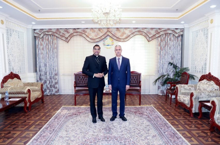 Meeting with the Apostolic Nuncio in the Republic of Tajikistan