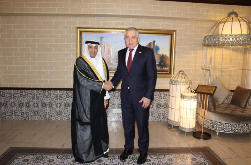 Tajik FM Meets with with the Secretary General of the Cooperation Council for the Arab States of the Persian Gulf
