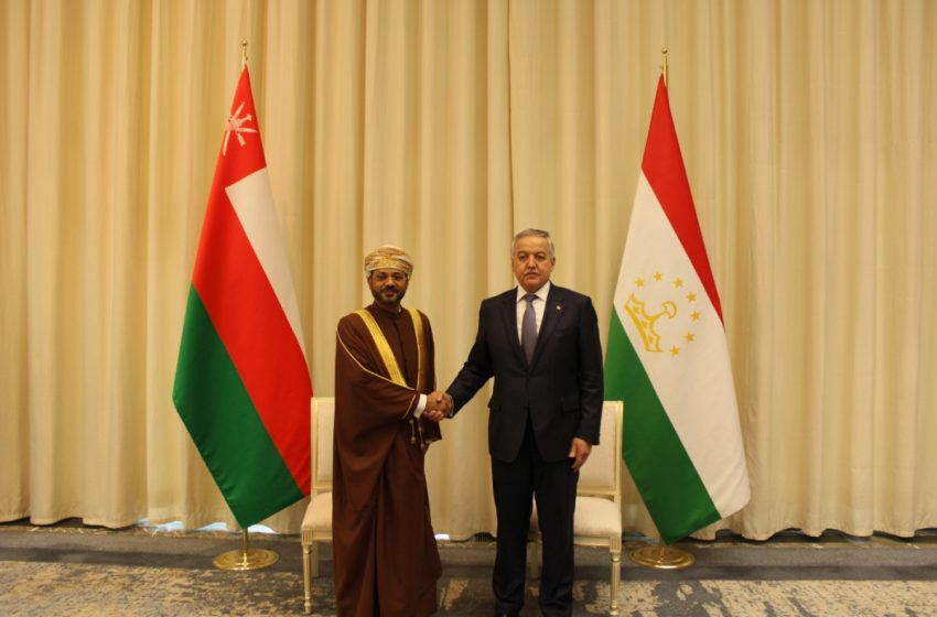  Sirojiddin Muhriddin met with the Foreign Minister of the Sultanate of Oman