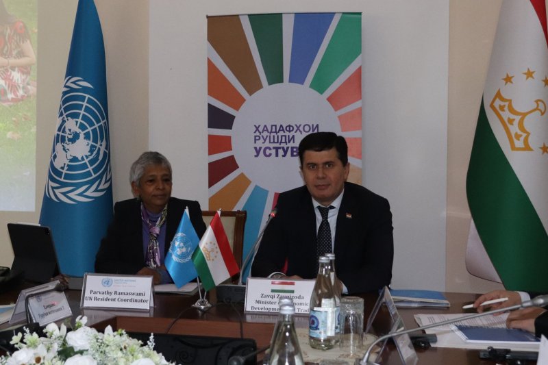  A meeting of the Joint Steering Committee on the presentation of the UN report was held in Dushanbe