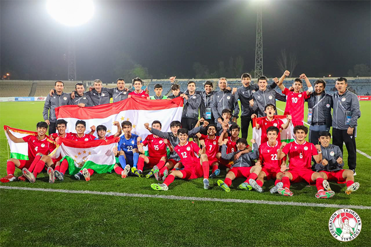  تیم جوانان تاجیکستان به جام ملت های آسیا 2023 راه یافت