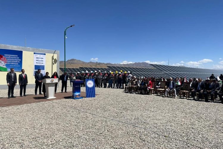  افتتاح نیروگاه خورشیدی در ناحیه مرغاب