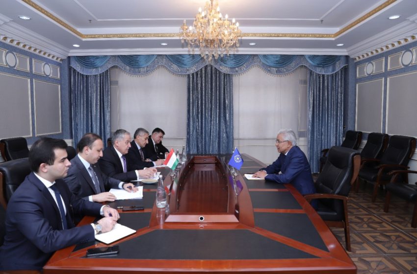  دیدار سراج الدین مهرالدین با دبیرکل سازمان پیمان امنیت دسته جمعی