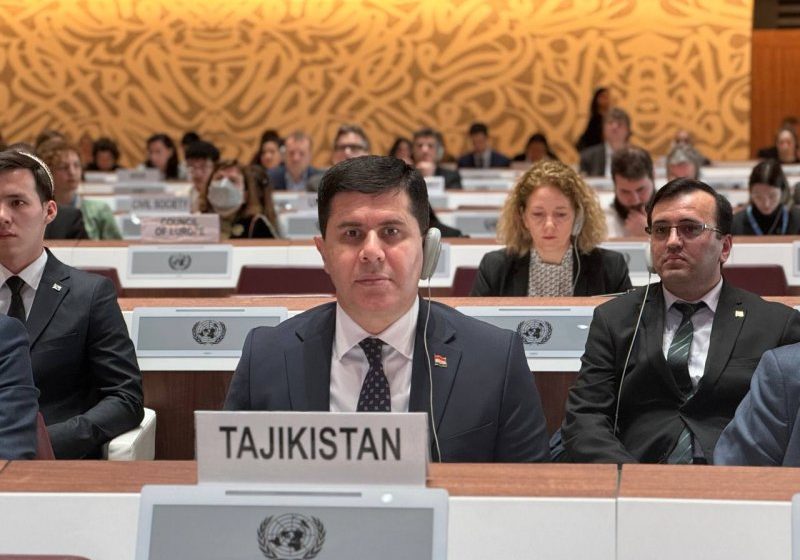 هیئت تاجیکستان در همایش اهداف توسعه پایدار در ژنو شرکت کرد