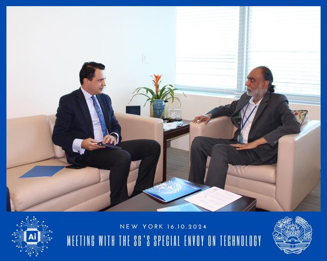  اجرای ابتکار رئیس جمهور جمهوری تاجیکستان در مورد نقش هوش مصنوعی در نیویورک مورد بحث و بررسی قرار گرفت