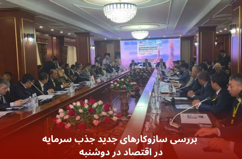 بررسی سازوکارهای جدید جذب سرمایه در اقتصاد در دوشنبه