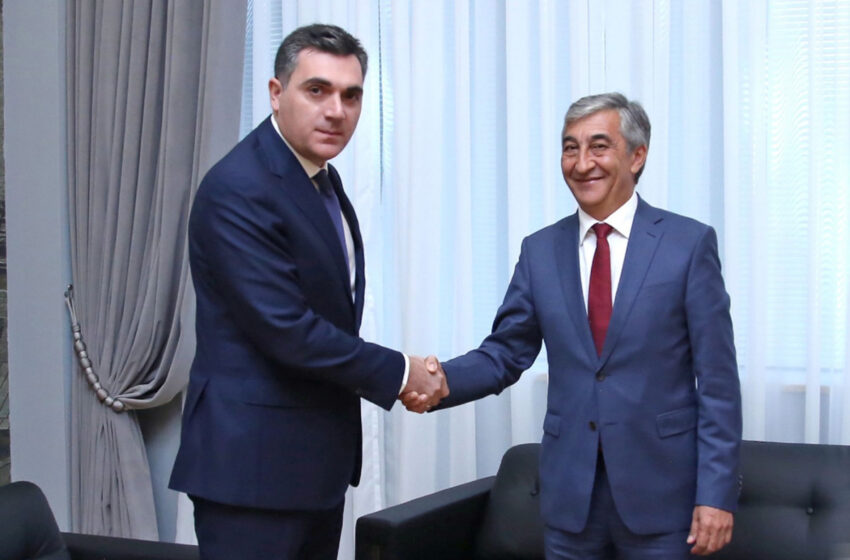  Встреча Посла Республики Таджикистан  с Министром иностранных дел Грузии