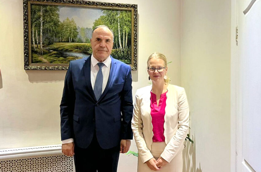  Встреча Посла с представителем Министерства иностранных дел Финляндии