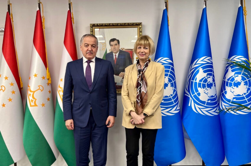  Встреча Министра иностранных дел Таджикистана с Генеральным секретарем ОБСЕ