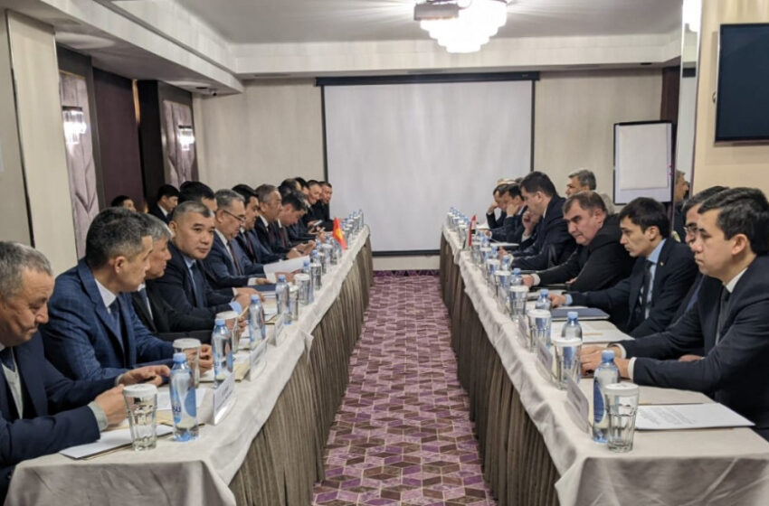  Встреча  топографических рабочих групп правительственных делегаций Республики Таджикистан и Кыргызской Республики