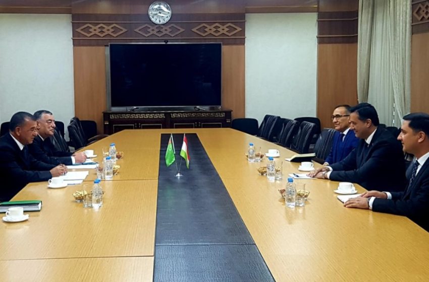  Встреча встреча Посла Республики Таджикистан с Председателем Союза промышленников и предпринимателей Туркменистана