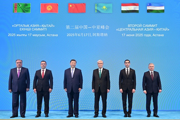 Участие во Втором саммите «Центральная Азия-Китай»