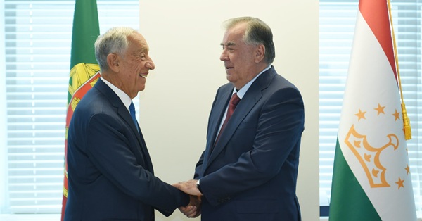  Встреча с Президентом Португальской Республики Марселу Ребелу ди Соуза