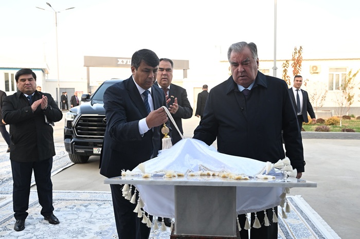  Ввод в эксплуатацию предприятия по упаковке бытовой техники ООО Файз Нур-ТВ в городе Истаравшан