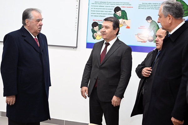  Ввод в эксплуатацию дополнительного учебного корпуса Инновационного медицинского колледжа и дистанционное открытие дополнительного учебного корпуса и общежития частного Медицинского колледжа Даво в Бохтаре