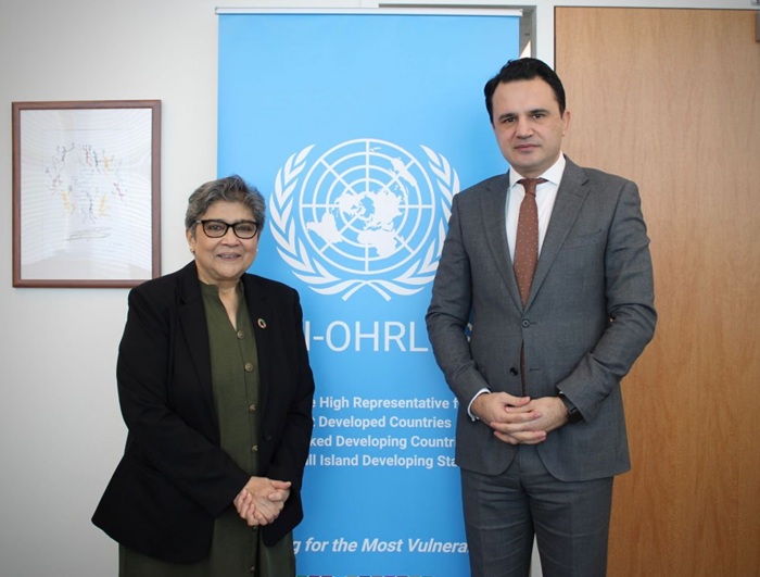  Встреча Постоянного представителя с Заместителем Генерального секретаря ООН