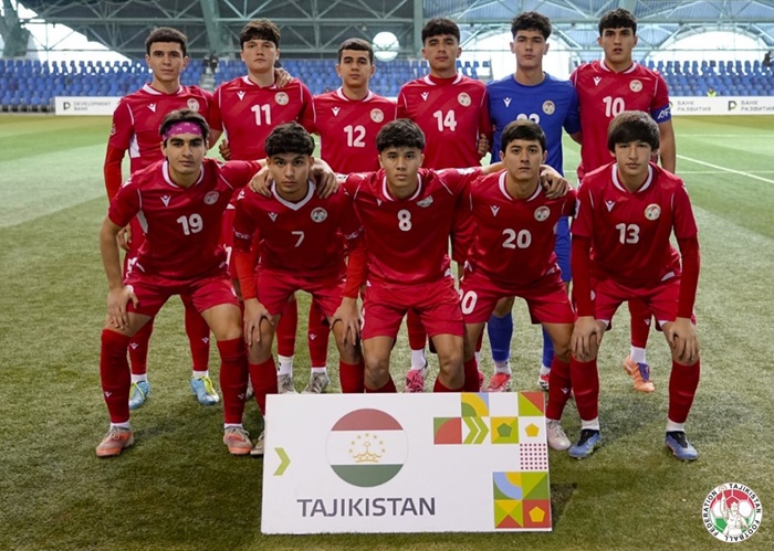  Юношеская сборная Таджикистана (u-16) примет участие в чемпионате CAFA-2026 в Ташкенте