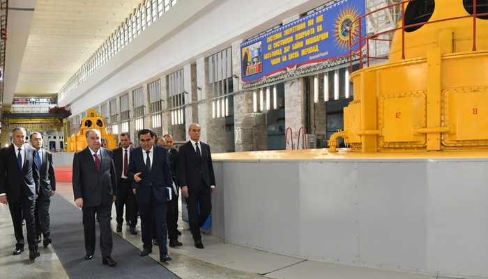  Ввод в эксплуатацию гидроагрегата № 7 Нурекской гидроэлектростанции имени Турсунa Ульджабаева после ремонта и модернизации