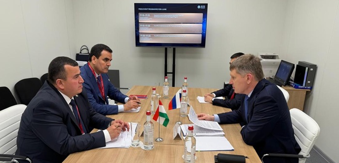  Встреча Министра экономического развития и торговли Республики Таджикистан с Министром экономического развития Российской Федерации