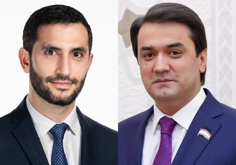  Председатель Маджлиси милли Таджикистана поздравил председателя Национального собрания Армении