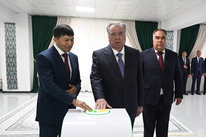  Открытие производственного цеха по выпуску растительного масла ООО «Анко Инвест» в Бободжон Гафуровском районе