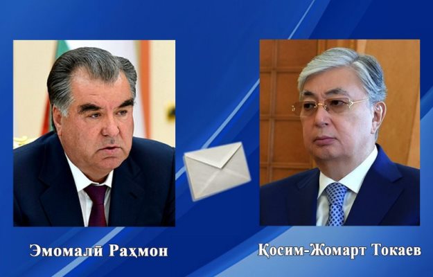 Президенти Ҷумҳурии Тоҷикистон Эмомалӣ Раҳмон ба Президенти Ҷумҳурии Қазоқистон Қосим-Жомарт Токаев барқияи изҳори тасаллӣ ирсол намуданд