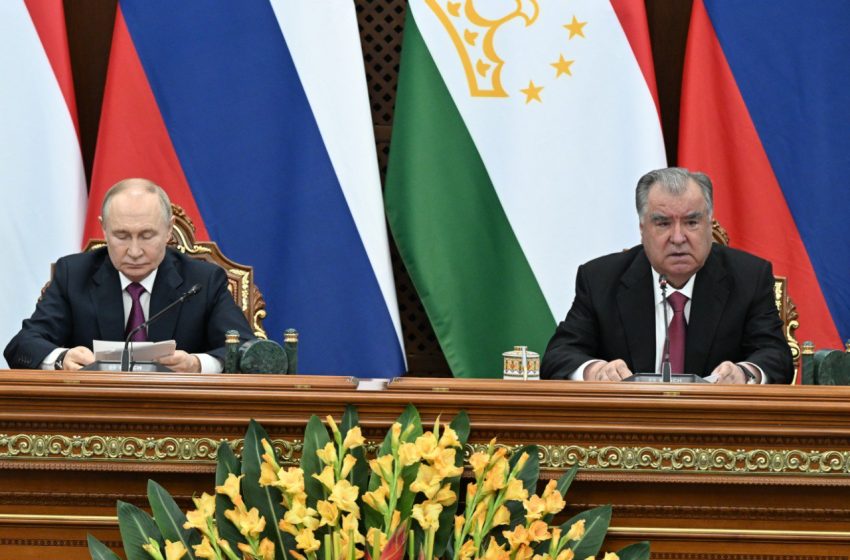 Нишасти матбуотии сарони давлатҳои Тоҷикистону Русия
